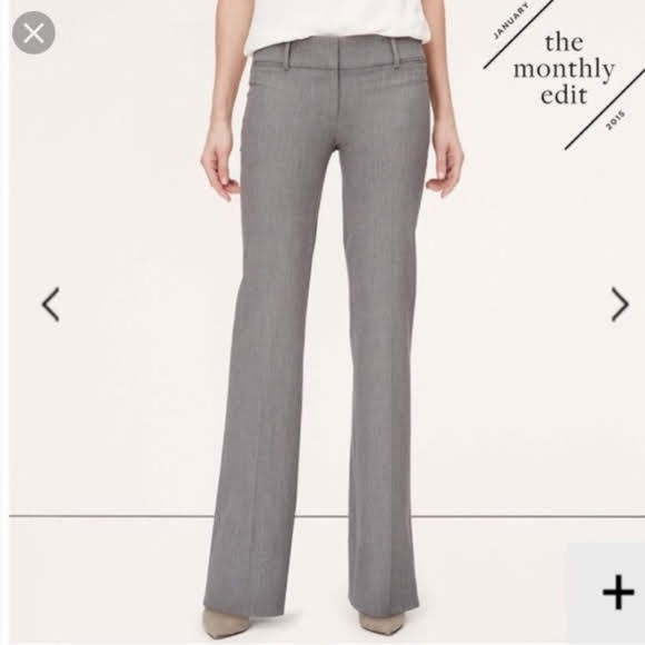 LOFT Pants - LOFT Gray Marisa Trouser LOFT Pants - LOFT Gray Marisa Trouser